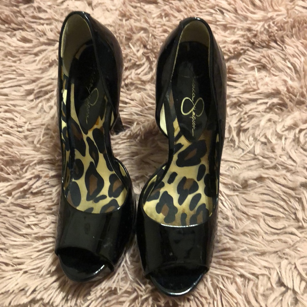 Black heels